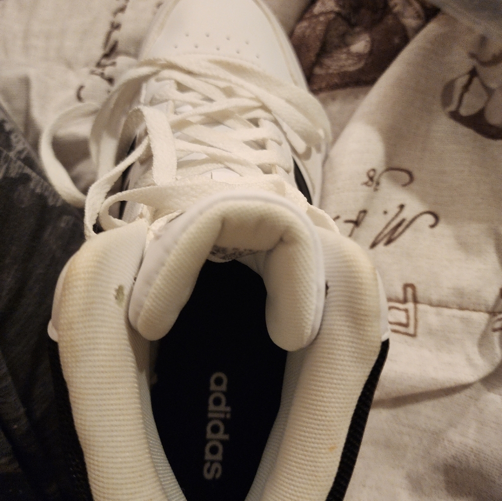 Adidas Men sneakers white &  black